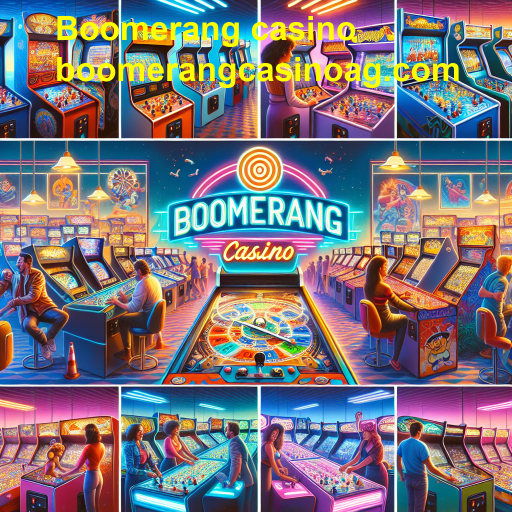 A Diversão dos Jogos de Arcade no Boomerang Casino